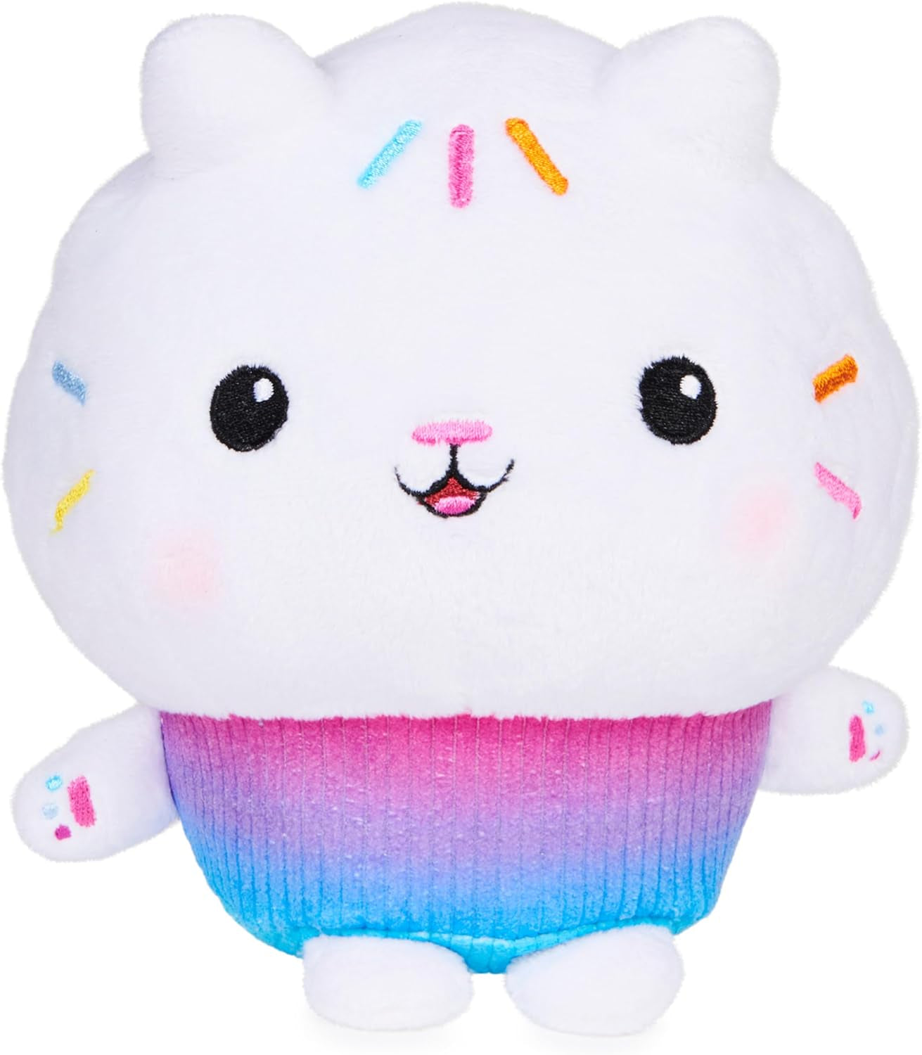 Gabby's Dollhouse 8-Inch Mercat Purr-Ific Plush Toy for Children Ages 3 and Up