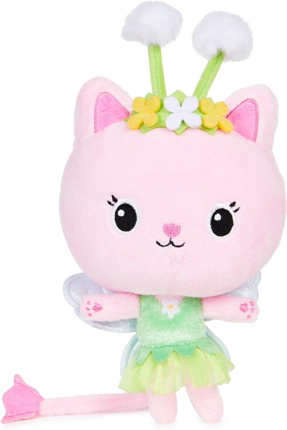 Gabby's Dollhouse 8-Inch Mercat Purr-Ific Plush Toy for Children Ages 3 and Up