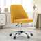 [Fall Sale]Joyfinity Home Small Cute Desk Chair Armless for Small Space Adjustable Rolling Chair, Cute Modern Desk Chair for Home Office Make up Bed Room