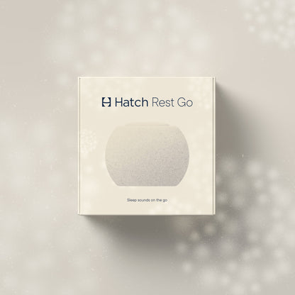 Rest Go | Portable Sound Machine for Babies and Kids | Baby Sleep Soother | 10 Soothing Sounds | White Noise | Shush | Travel | Registry Gift | Baby Shower | Clips on Baby Stroller | Putty