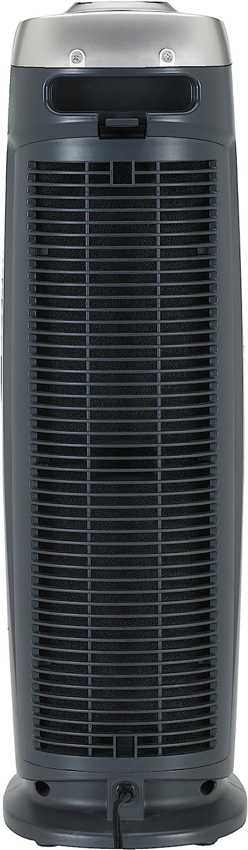 Germguardian Air Purifier with HEPA 13 Filter, Removes 99.97% of Pollutants, Covers Large Room up to 743 Sq. Foot Room in 1 Hr, UV-C Light Helps Reduce Germs, Zero Ozone Verified, 22", Gray, AC4825E