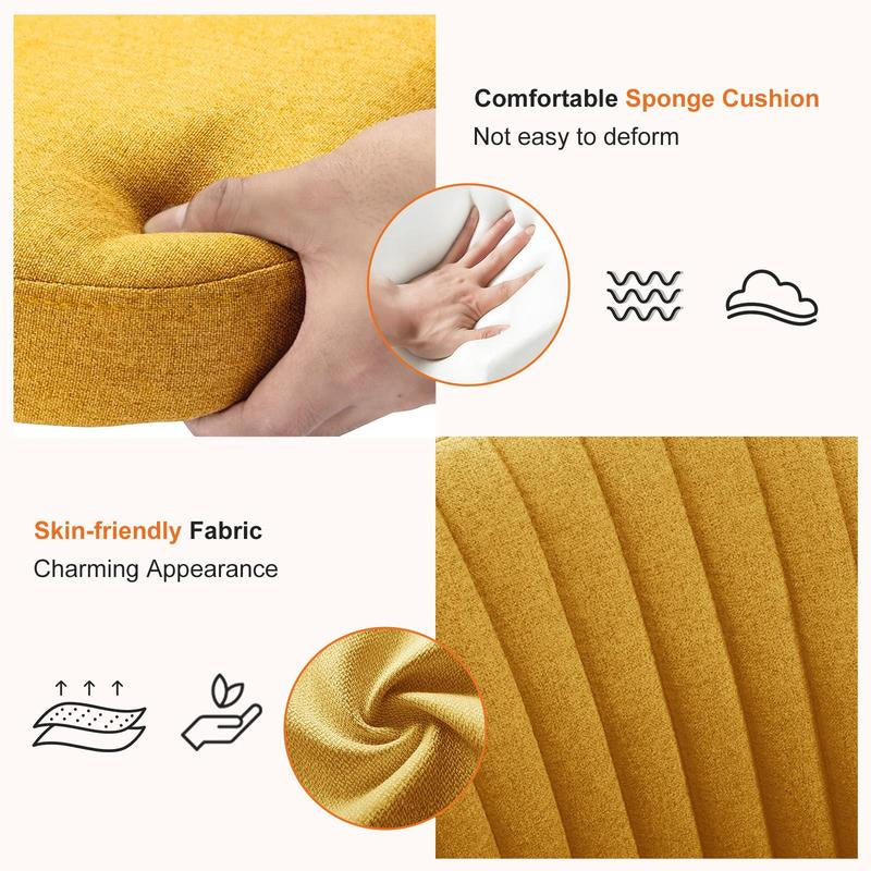 [Fall Sale]Joyfinity Home Small Cute Desk Chair Armless for Small Space Adjustable Rolling Chair, Cute Modern Desk Chair for Home Office Make up Bed Room